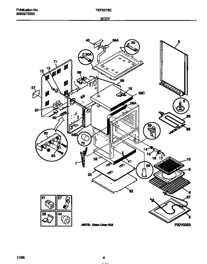 Diagram for TEF357BCWB