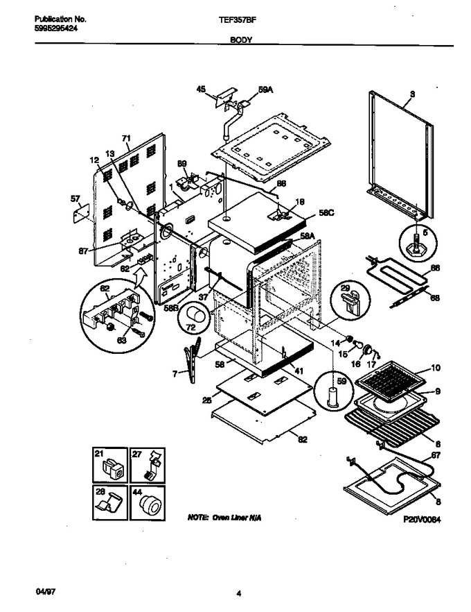 Diagram for TEF357BFWA