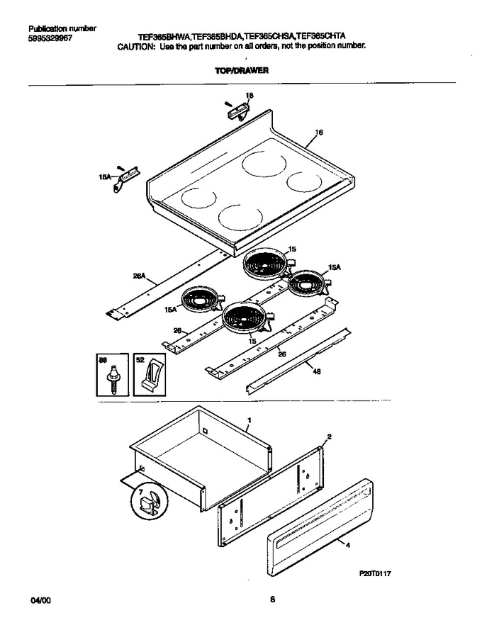 Diagram for TEF365BHWA