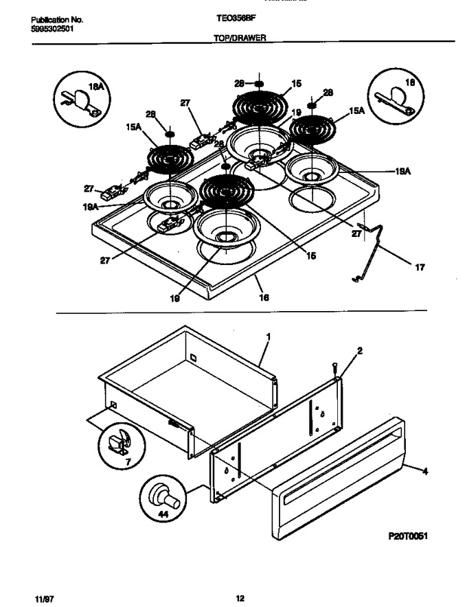 Diagram for TEO356BFW1