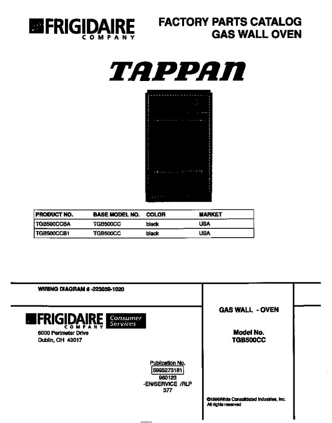 Diagram for TGB500CCB1
