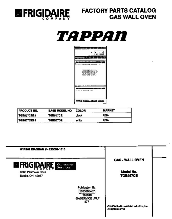 Diagram for TGB557CEB1