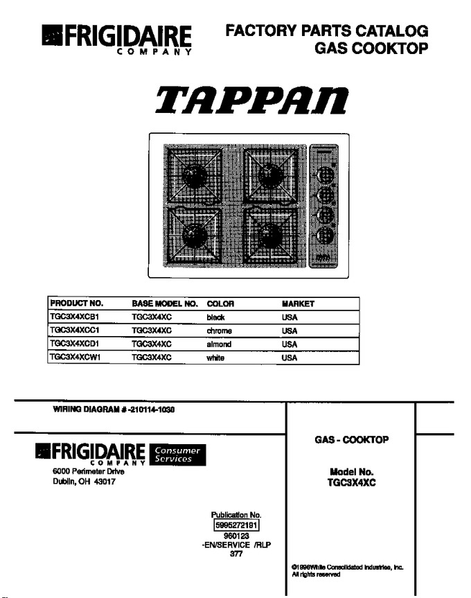 Diagram for TGC3X4XCW1
