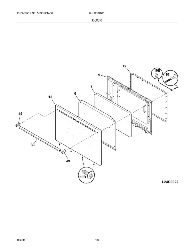 Diagram for TGF303BWF