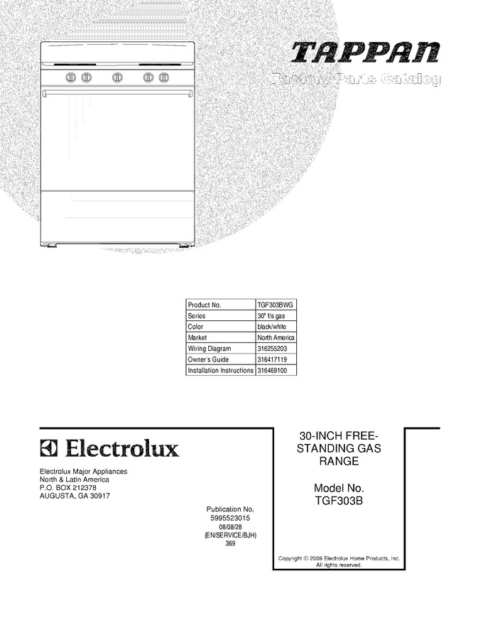 Diagram for TGF303BWG