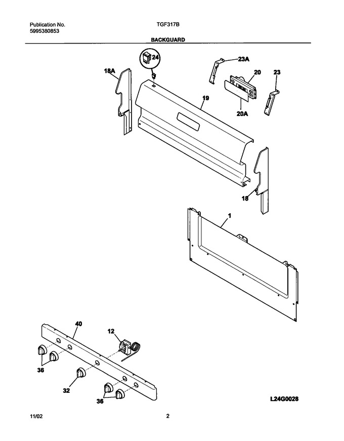 Diagram for TGF317BUA
