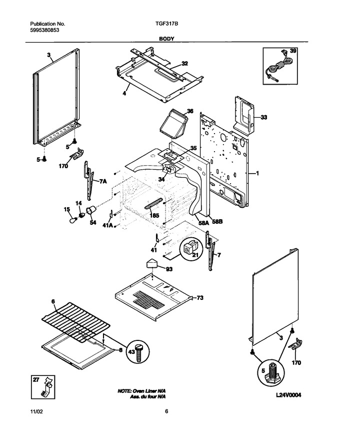 Diagram for TGF317BUA