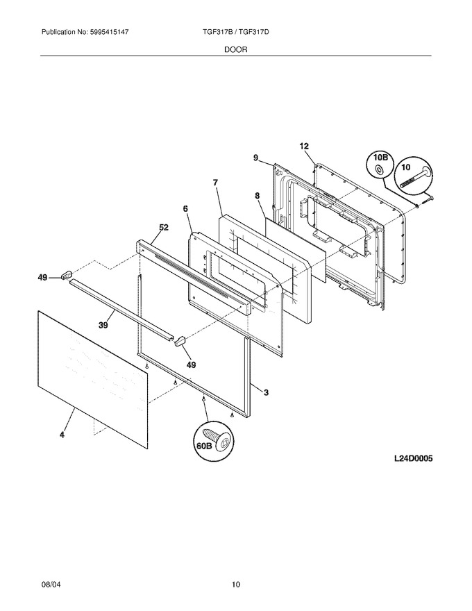 Diagram for TGF317BWC