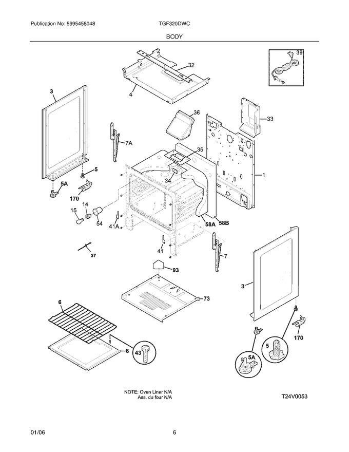 Diagram for TGF320DWC