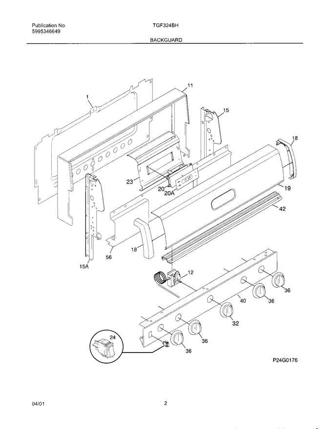 Diagram for TGF324BHDD