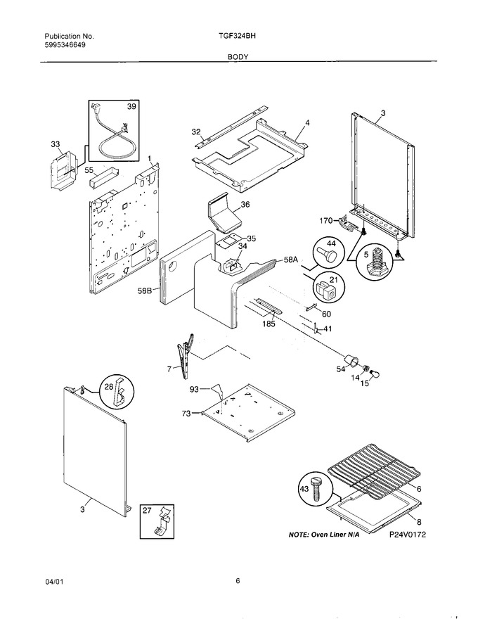Diagram for TGF324BHDD