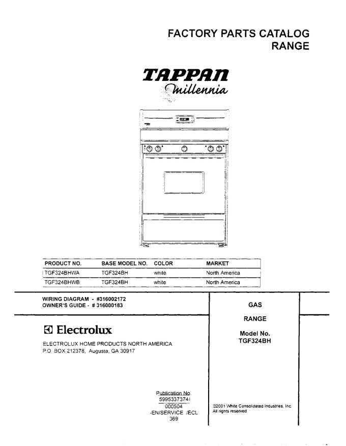 Diagram for TGF324BHWB