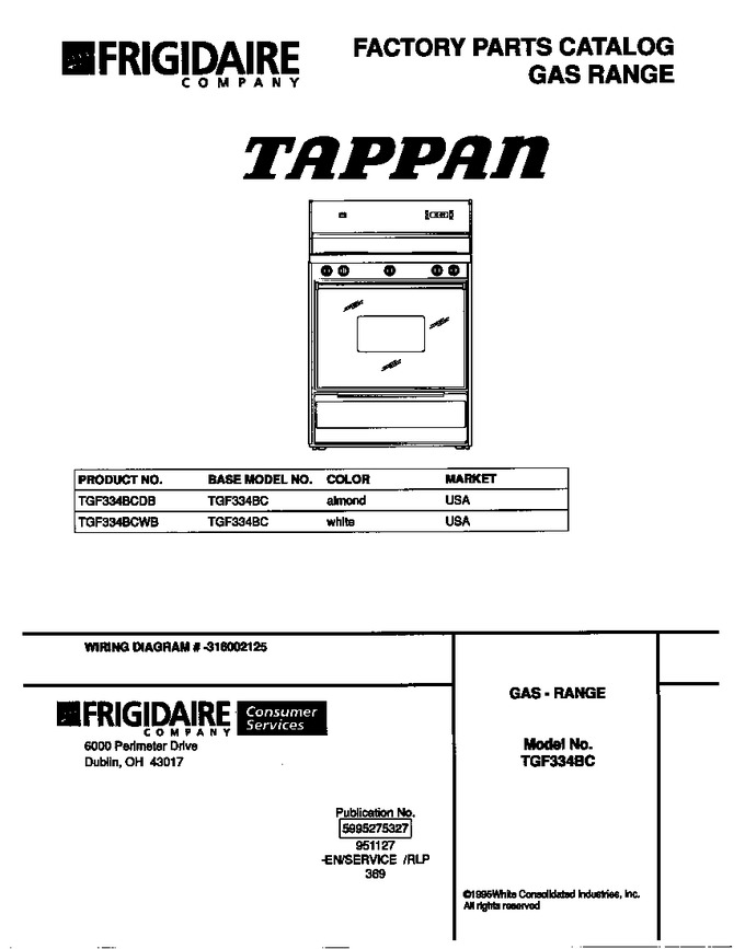 Diagram for TGF334BCWB