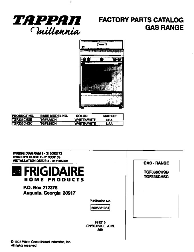 Diagram for TGF336CHSC