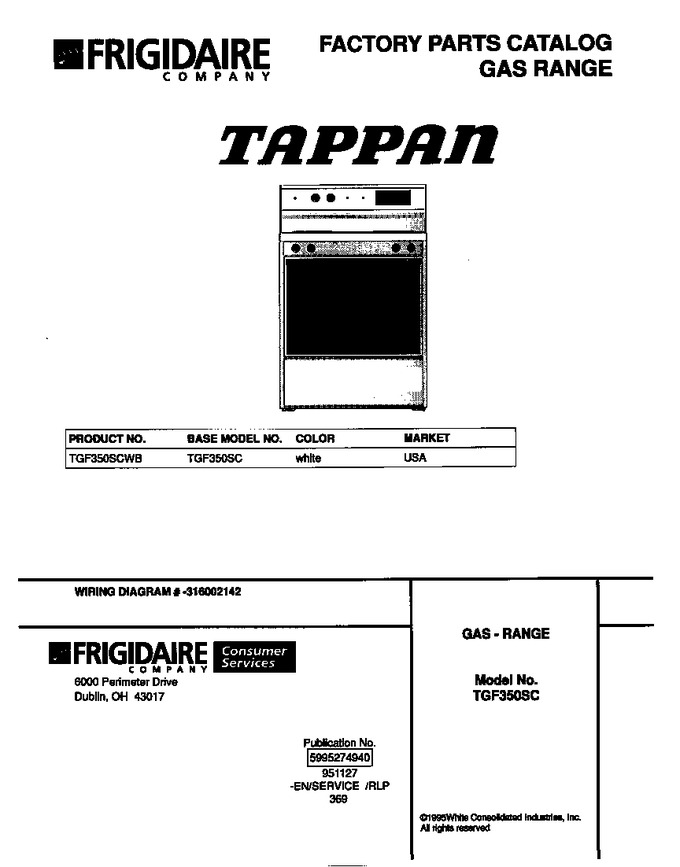 Diagram for TGF350SCWB