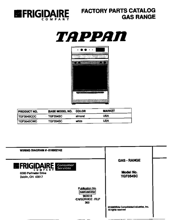 Diagram for TGF354SCWC