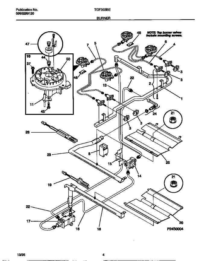 Diagram for TGF355BEWB