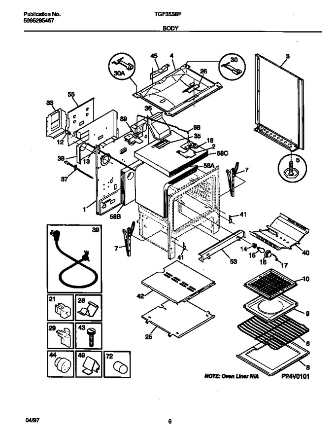 Diagram for TGF355BFWA