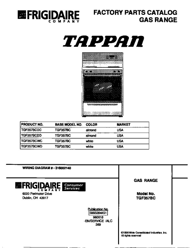 Diagram for TGF357BCWD