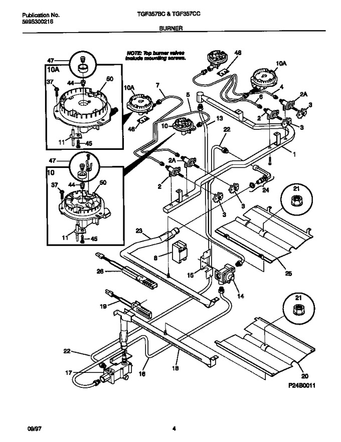 Diagram for TGF357CCTF