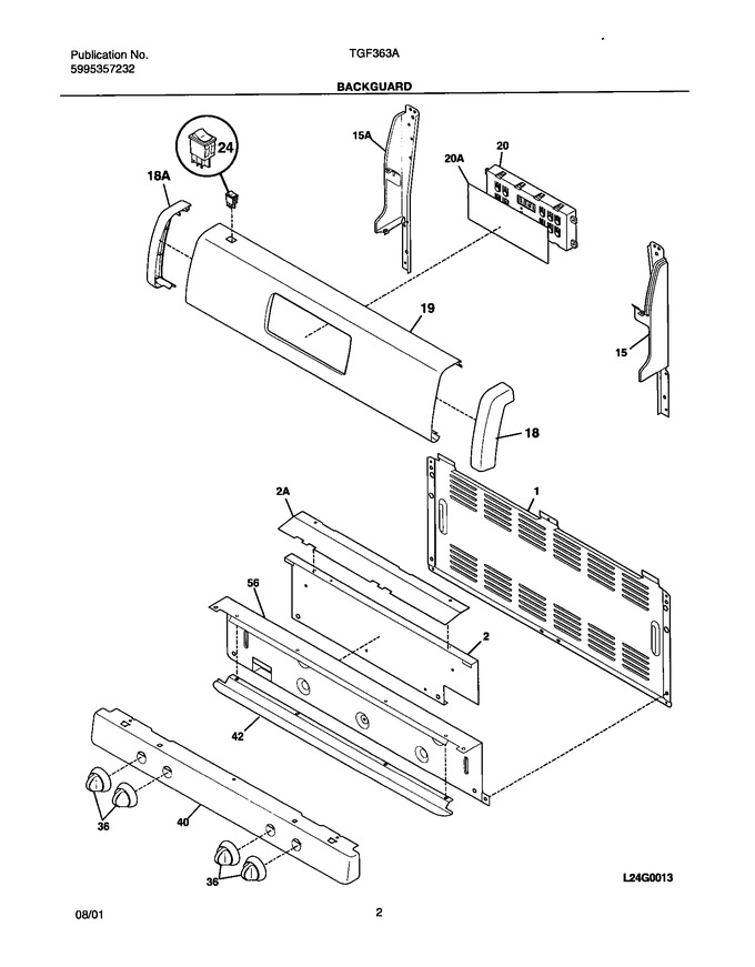 Diagram for TGF363AUA