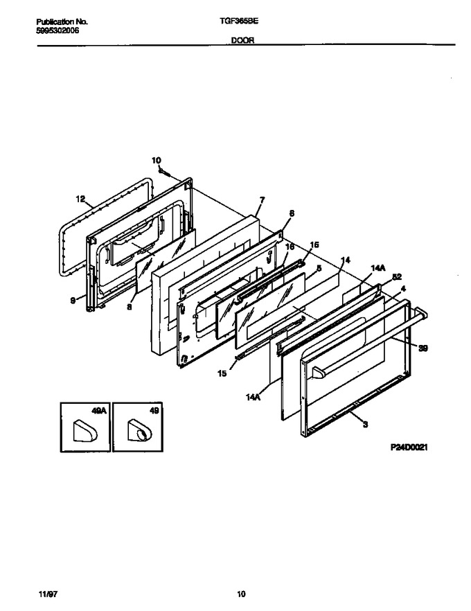 Diagram for TGF365BEDC