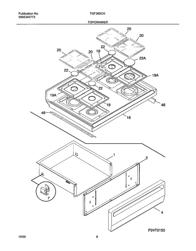 Diagram for TGF365CHTF