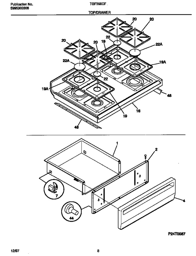 Diagram for TGF366CFSA