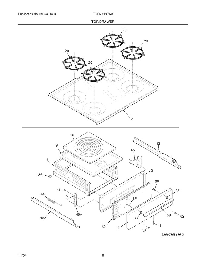 Diagram for TGF602PGW3