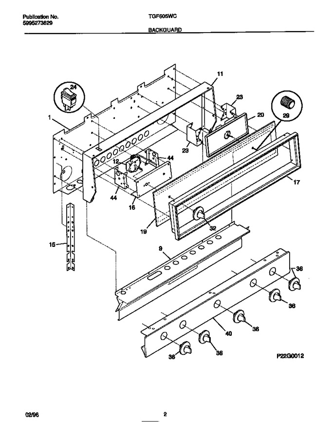 Diagram for TGF605WCDA