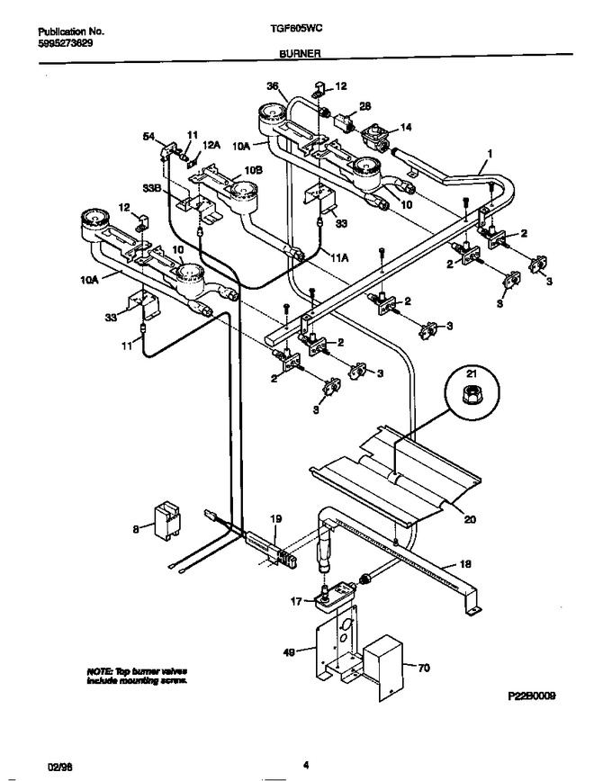 Diagram for TGF605WCDA