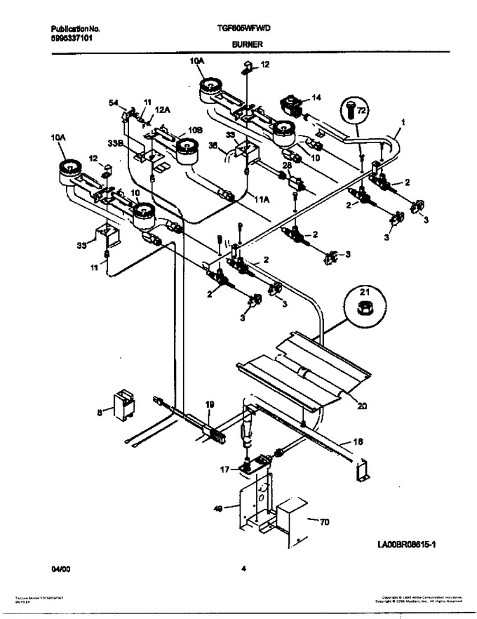 Diagram for TGF605WFD7