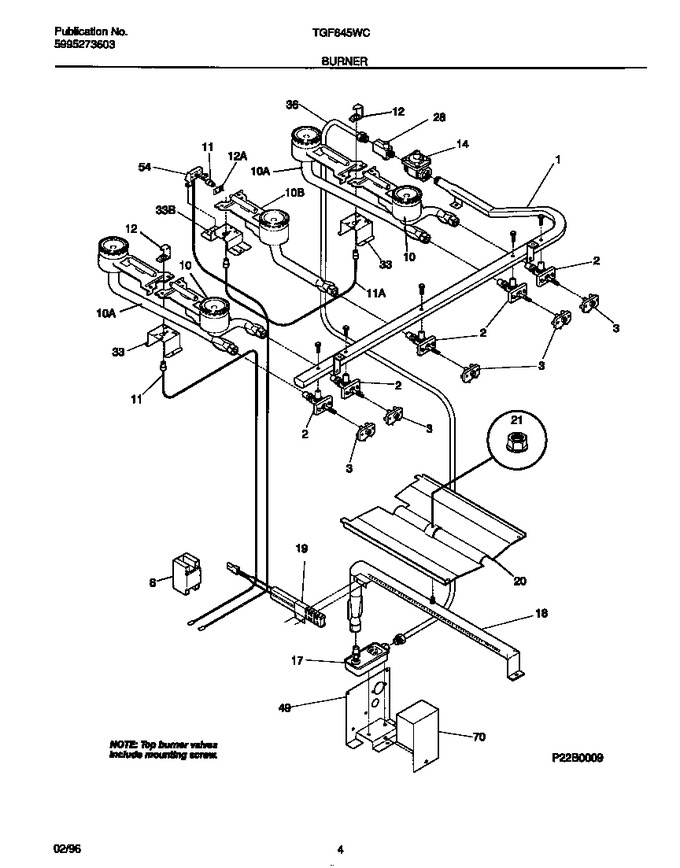 Diagram for TGF645WCD1