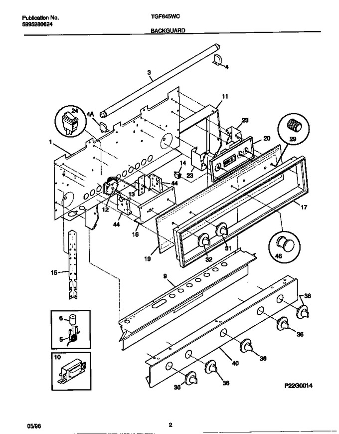 Diagram for TGF645WCD2