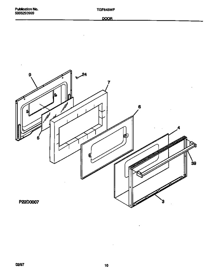 Diagram for TGF645WFD1