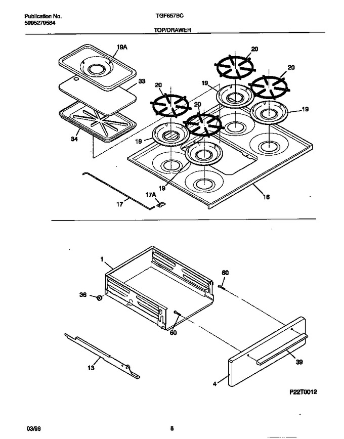 Diagram for TGF657BCW2