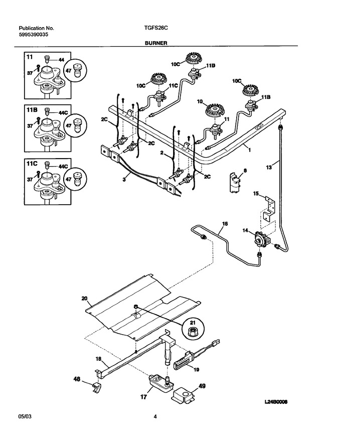 Diagram for TGFS26CQA