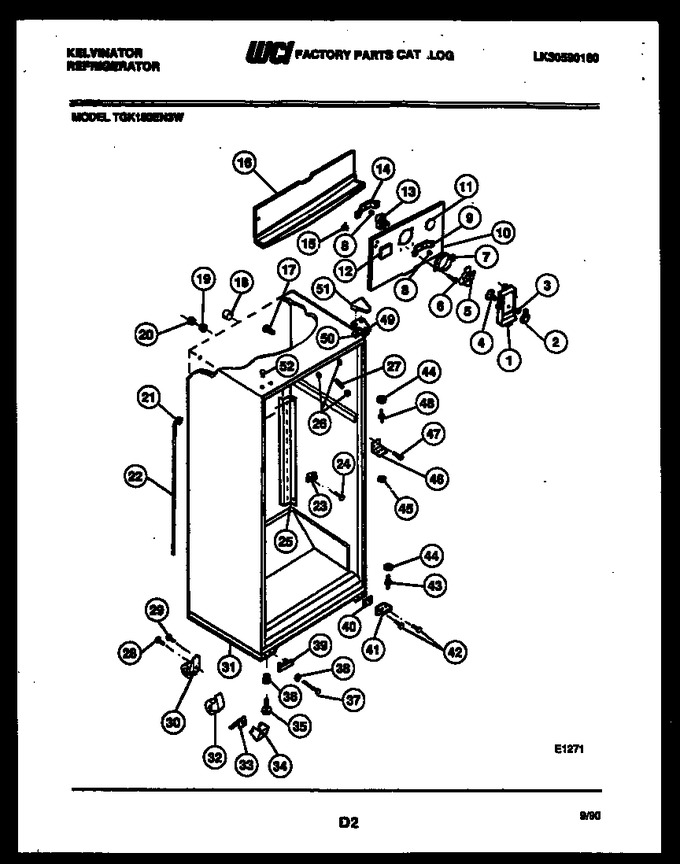 Diagram for TGK180EN3V