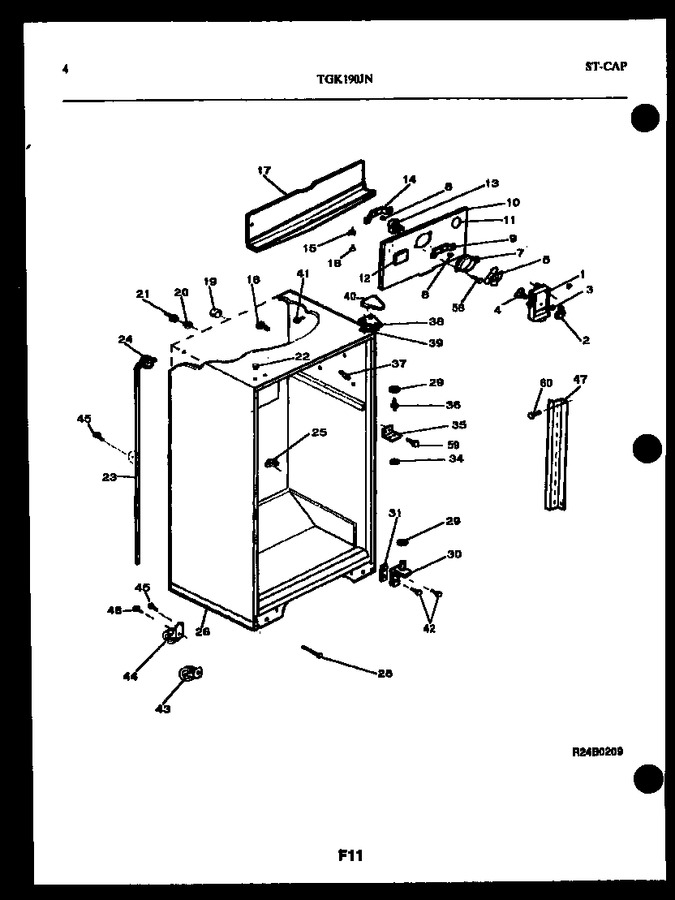 Diagram for TGK190JN0D