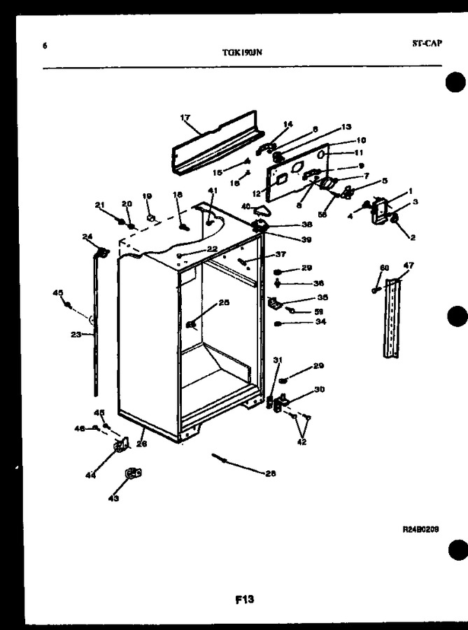 Diagram for TGK190JN0D