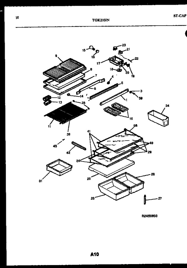 Diagram for TGK210JN0W