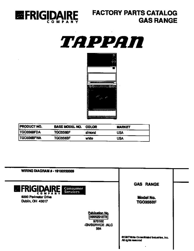 Diagram for TGO356BFWA