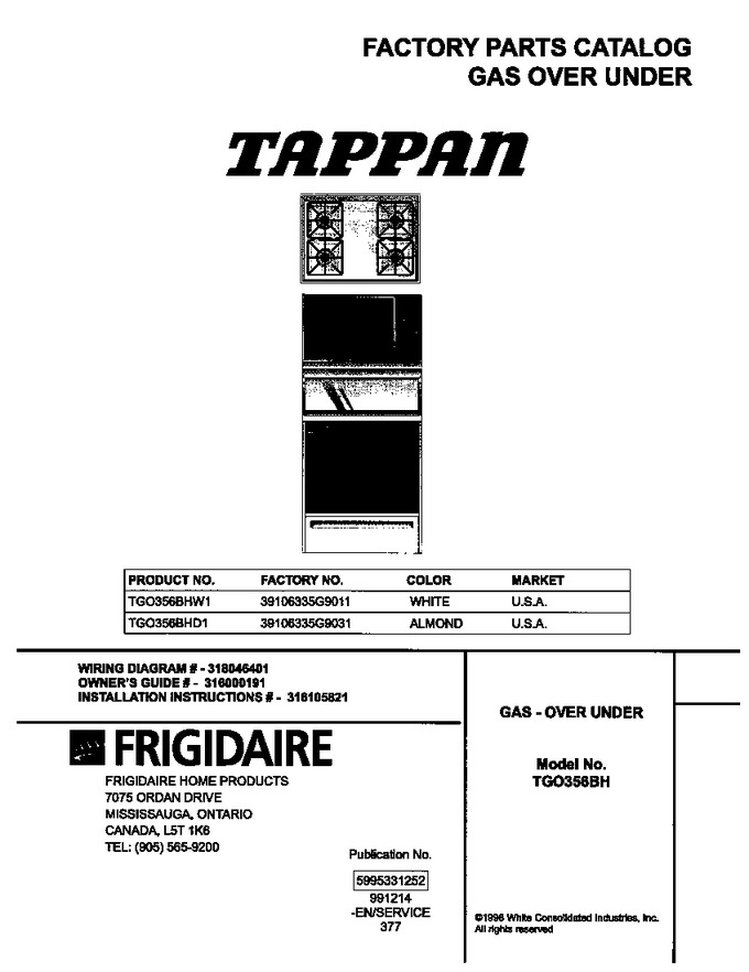 Diagram for TGO356BHW1