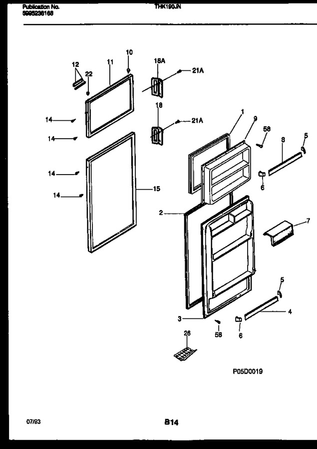 Diagram for THK190JN2W