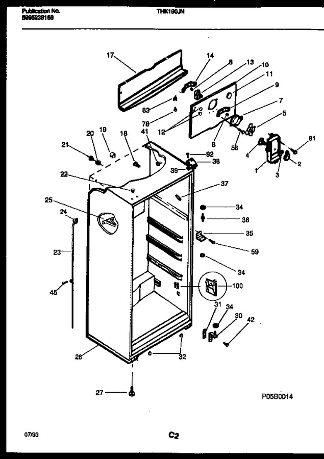 Diagram for THK190JN3D