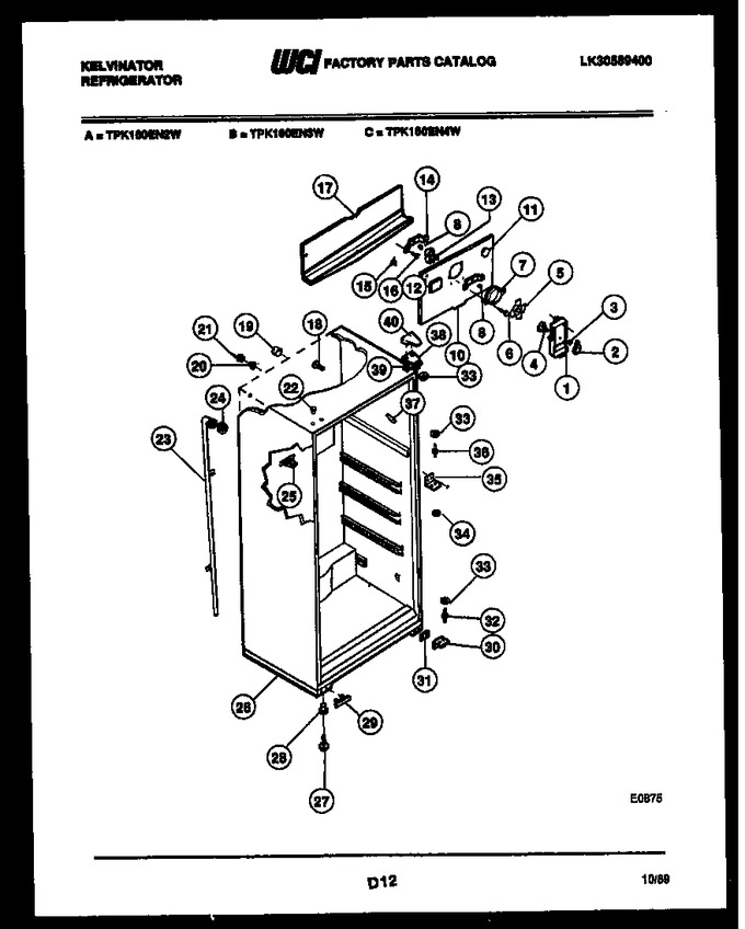 Diagram for TPK160EN4V