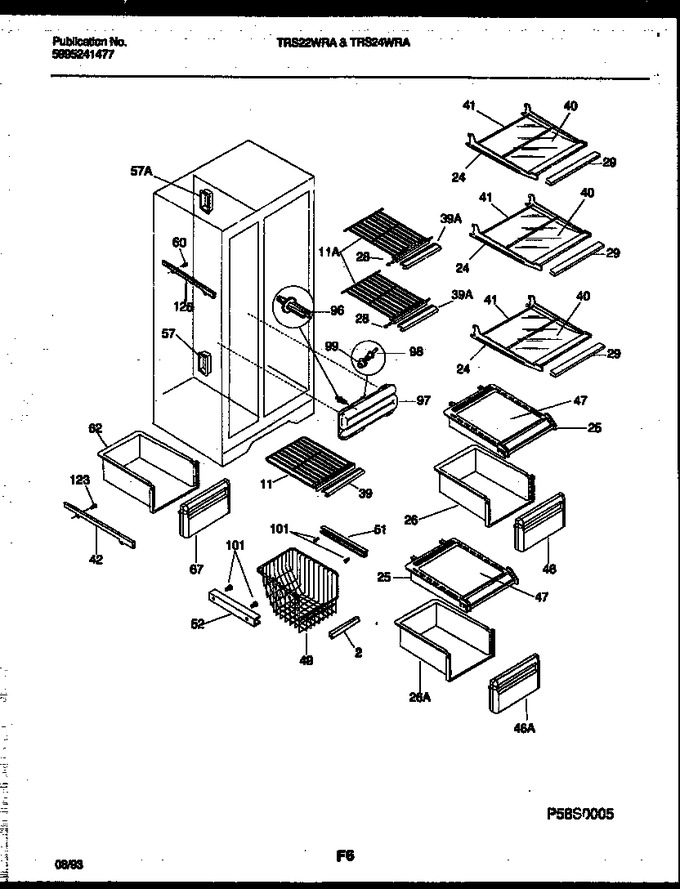 Diagram for TRS22WRAW0