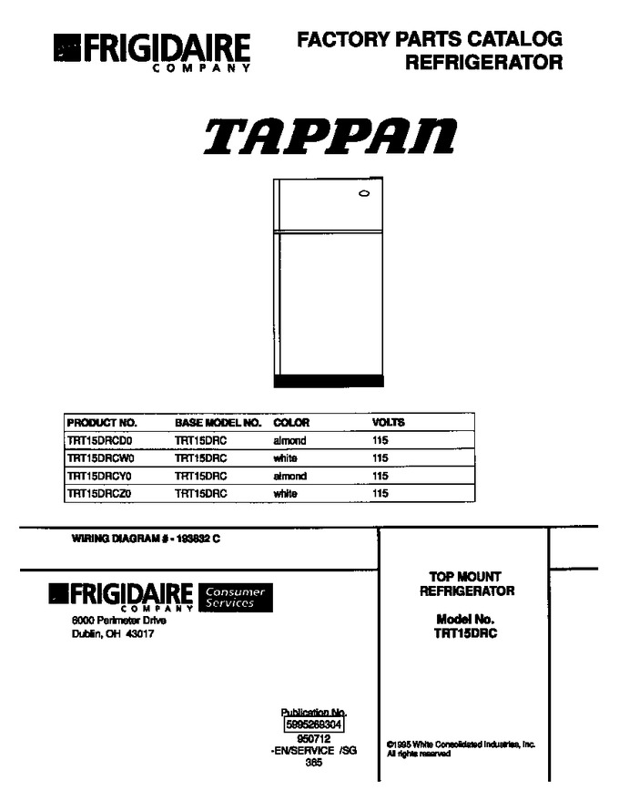 Diagram for TRT15DRCY0