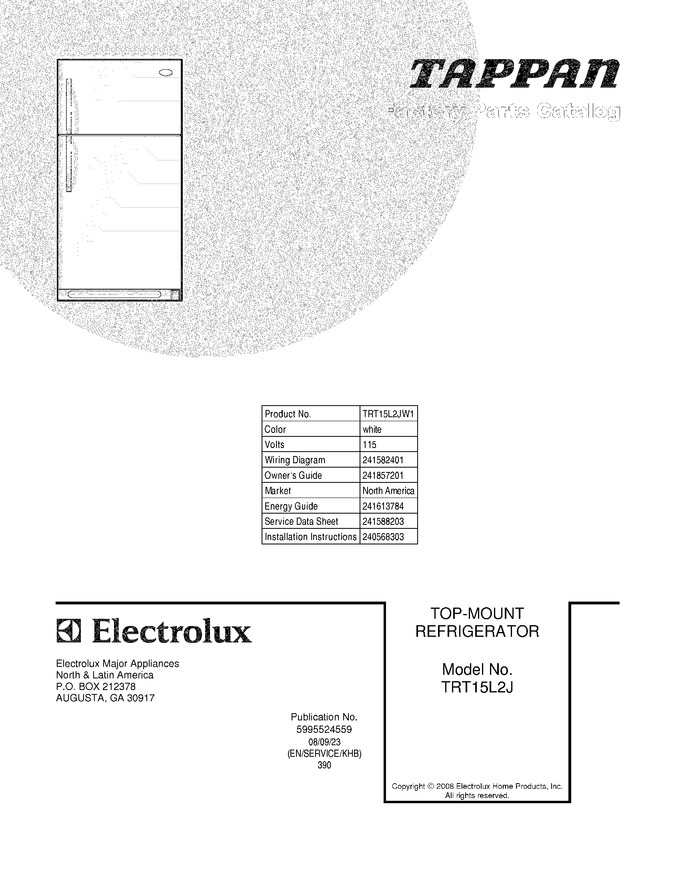 Diagram for TRT15L2JW1