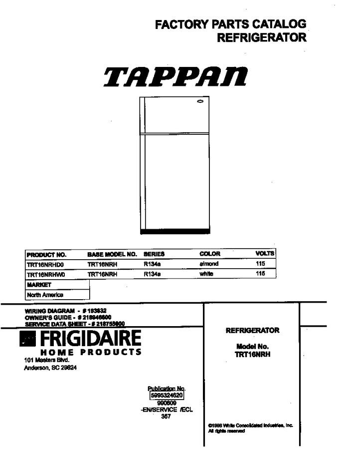 Diagram for TRT16NRHD0